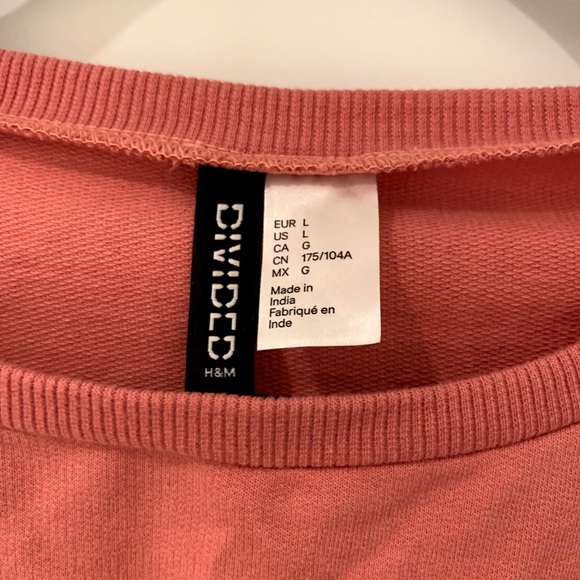 Pink cropped sweater - Picture 2 of 2